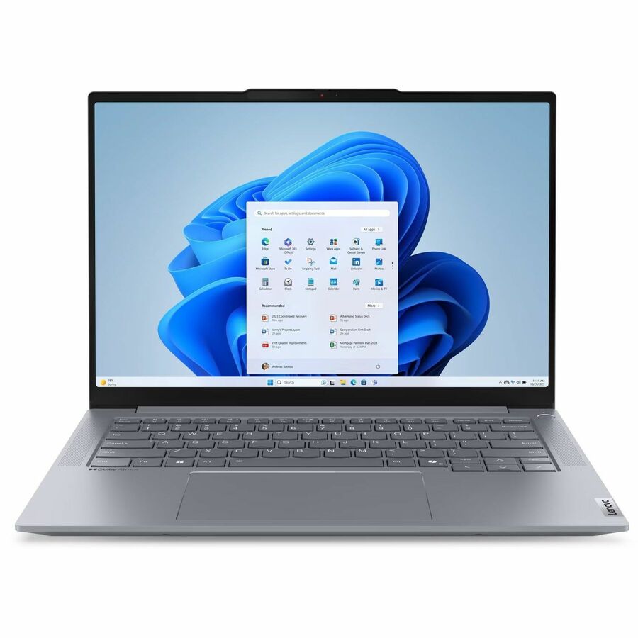 Lenovo ThinkBook 21LD000WUS 14.5" Notebook - WQXGA - Intel Core Ultra 5 125H - 16 GB - 512 GB SSD - English (US) Keyboard - Gray 21LD000WUS