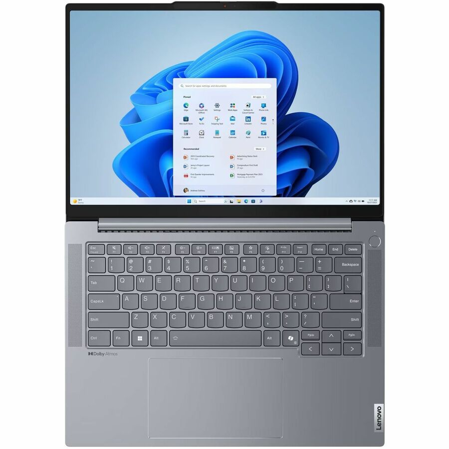 Lenovo ThinkBook 21LD000WUS 14.5" Notebook - WQXGA - Intel Core Ultra 5 125H - 16 GB - 512 GB SSD - English (US) Keyboard - Gray 21LD000WUS
