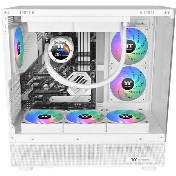 Thermaltake CT120 EX Reverse ARGB Sync PC Cooling Fan White (3-Fan Pack) - 3 Pack CL-F194-PL12SW-A