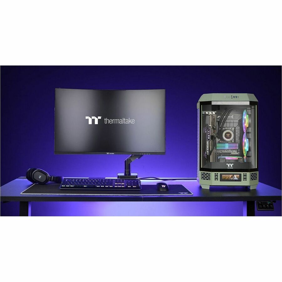 Thermaltake The Tower 300 Matcha Green Micro Tower Chassis CA-1Y4-00SEWN-00