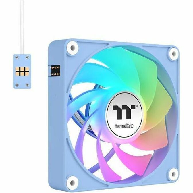 Thermaltake CT140 EX Reverse ARGB Sync PC Cooling Fan Hydrangea Blue (3-Fan Pack) - 3 Pack CL-F199-PL14BU-A