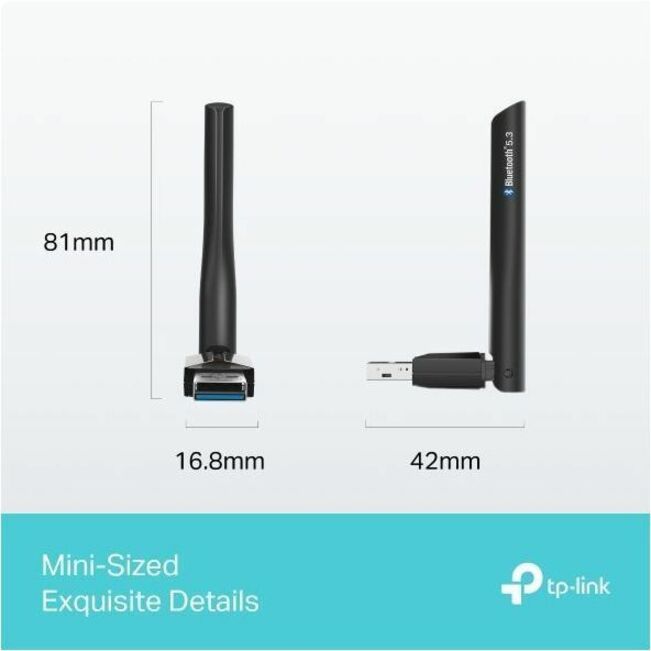 TP-Link UB500 Plus Bluetooth 5.3 Bluetooth Adapter for Computer/Notebook UB500 PLUS