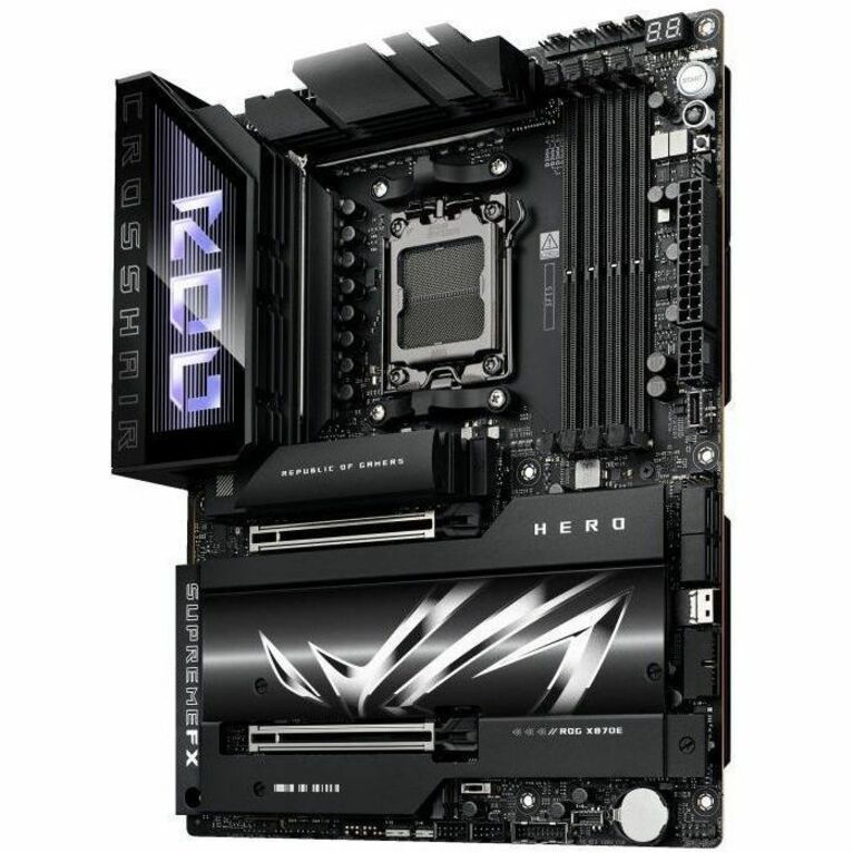 Asus ROG Crosshair X870E HERO Gaming Desktop Motherboard - AMD X870E Chipset - Socket AM5 - ATX ROGCROSSHAIRX870EHERO