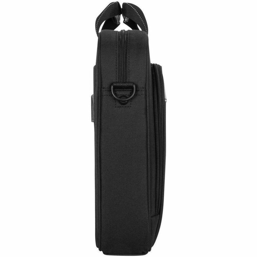 Targus Classic Slim TCT027US Carrying Case (Briefcase) for 15" to 16" Notebook - Black - TAA Compliant TCT027US