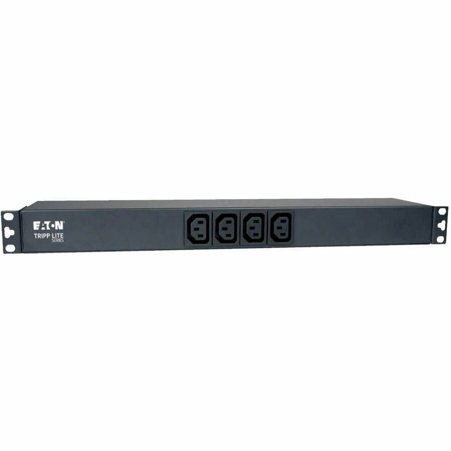 Eaton Tripp Lite Series 1.9-3.8kW Single-Phase 120-240V Basic PDU, 14 Outlets (12 C13 & 2 C19), C20 16A Input, 1U Rack-Mount PDU12IEC