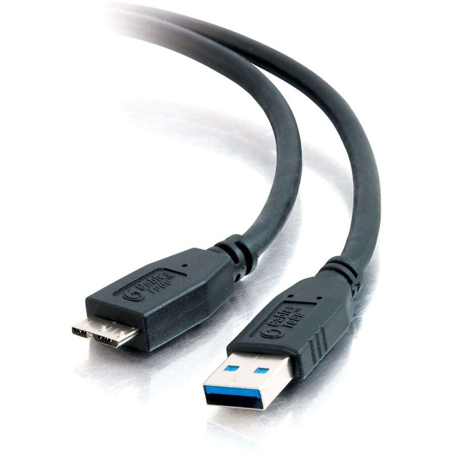 C2G 2m USB Cable - USB 3.0 A to Micro USB B Cable (6ft) - USB Phone Cable 54177