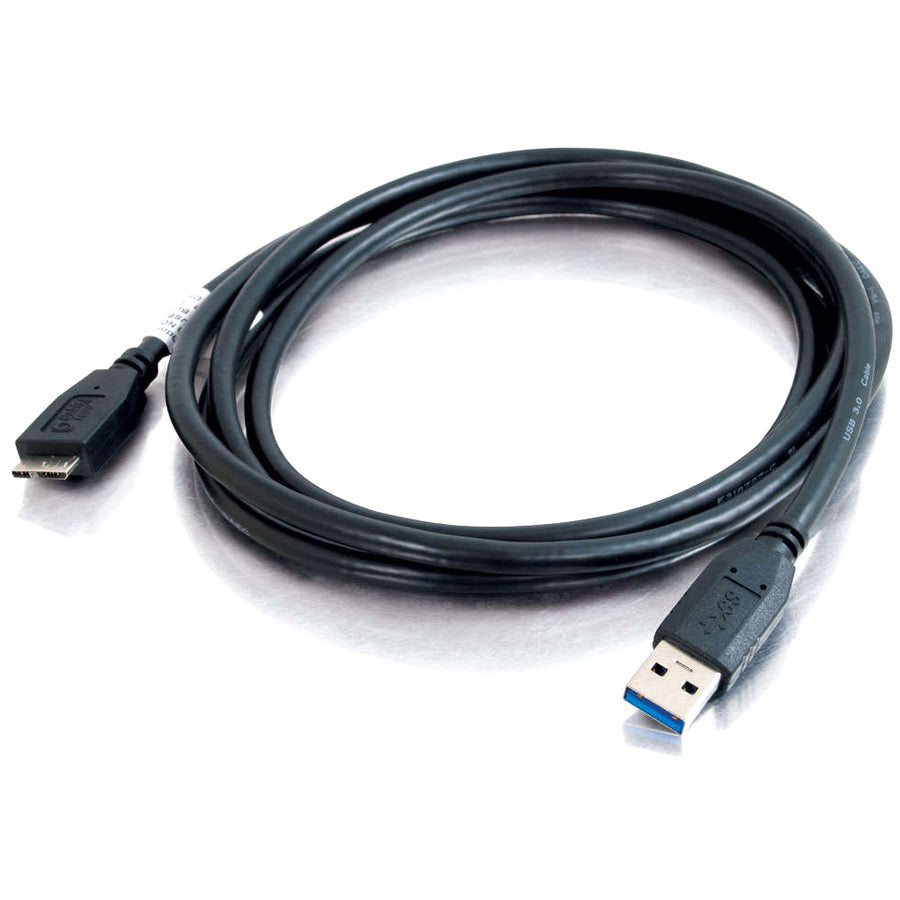 C2G 2m USB Cable - USB 3.0 A to Micro USB B Cable (6ft) - USB Phone Cable 54177