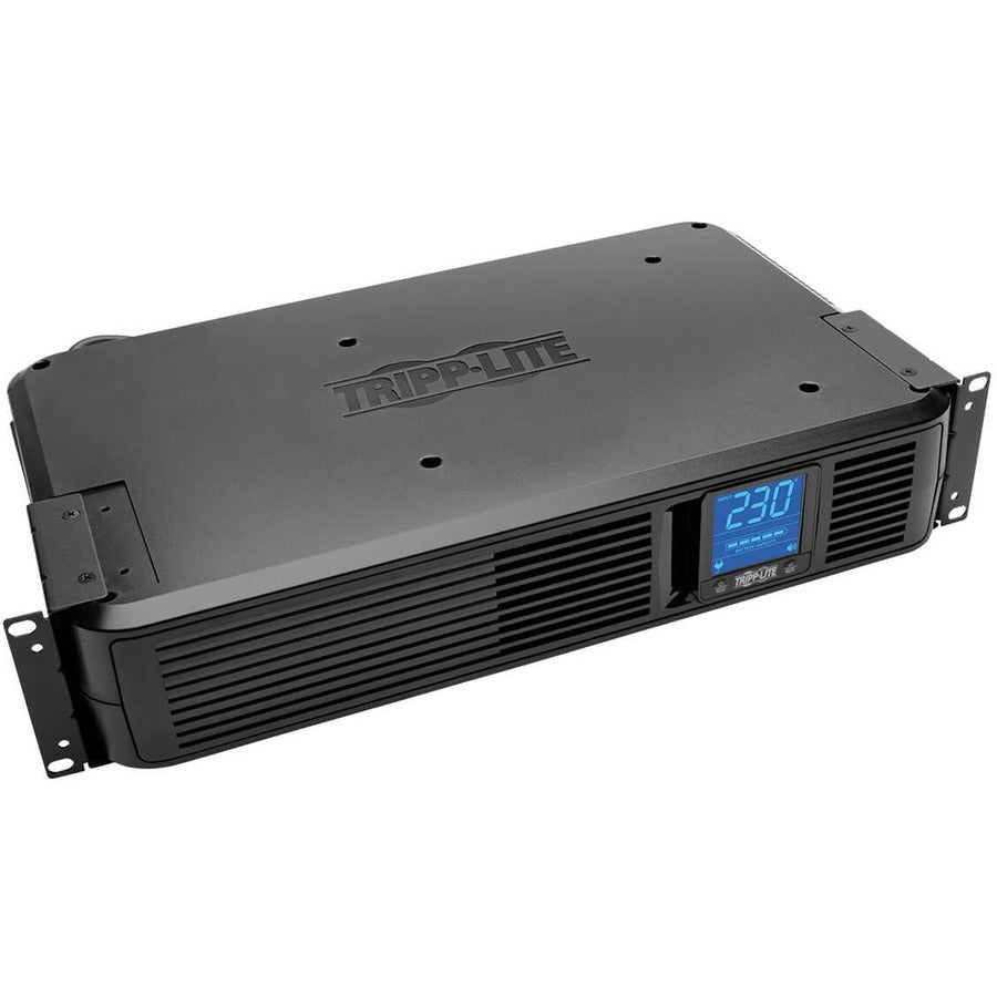 Tripp Lite by Eaton 1500VA 900W Line-Interactive UPS - 8 C13 Outlets, AVR, 230V, 50/60 Hz, USB, DB9, LCD, 2U Rack/Tower SMX1500LCD