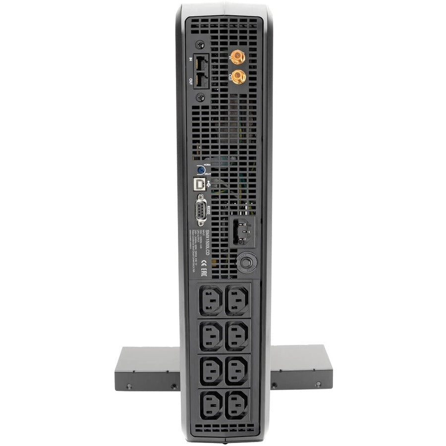 Tripp Lite by Eaton 1500VA 900W Line-Interactive UPS - 8 C13 Outlets, AVR, 230V, 50/60 Hz, USB, DB9, LCD, 2U Rack/Tower SMX1500LCD