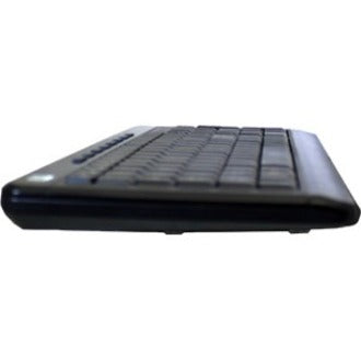 Adesso 3-Color Illuminated Compact Multimedia Keyboard AKB-120EB