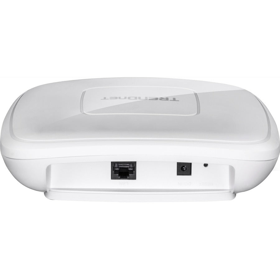TRENDnet AC1200 Dual Band PoE Indoor Access Point, MU-MIMO, 867 Mbps WiFi AC, 300 Mbps WiFi N Bands, Client Bridge, Repeater Modes, Gigabit PoE LAN Port, Captive Portal For Hotspot, White, TEW-821DAP TEW-821DAP