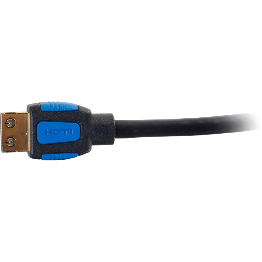 C2G 6ft HDMI Cable with Gripping Connectors - High Speed 4K HDMI Cable - 4K 60Hz - M/M 29677