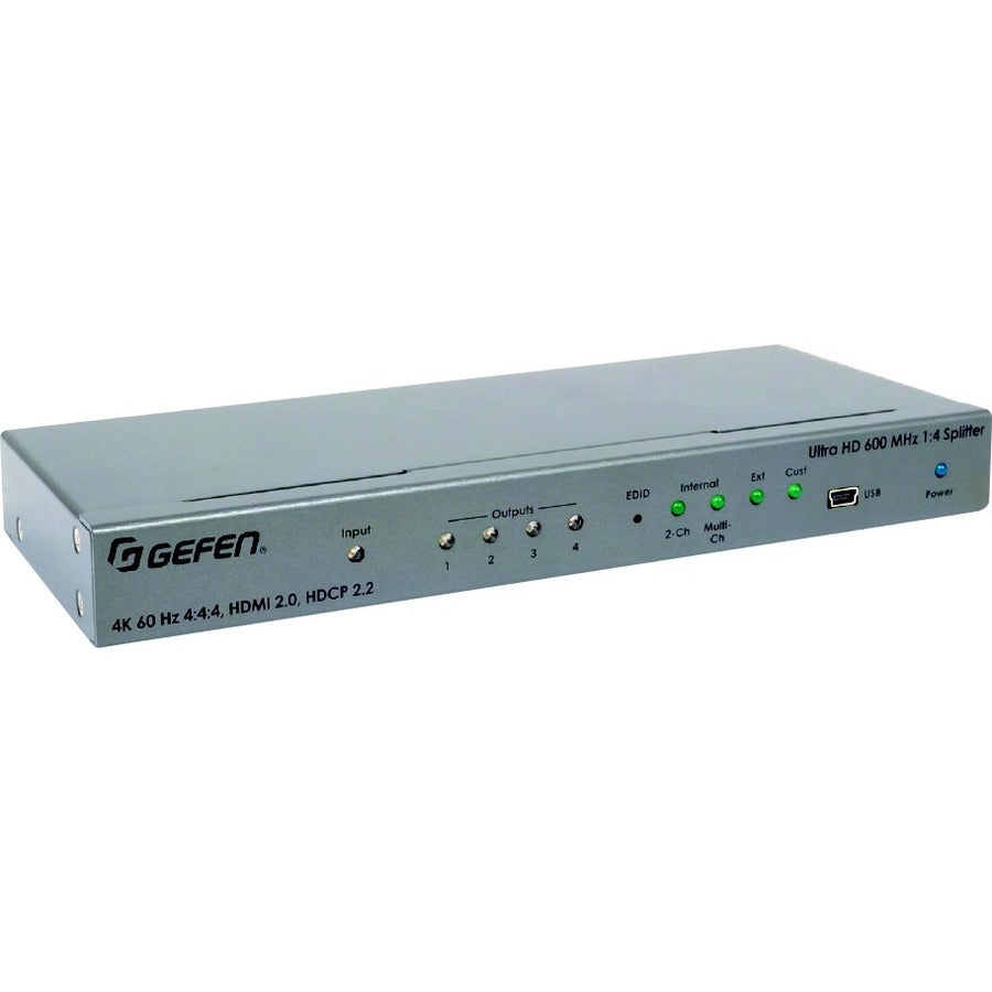 Gefen Ultra HD 600 MHz 1:4 Splitter for HDMI w/ HDR EXT-UHD600-14