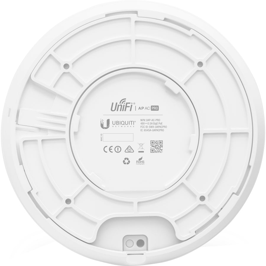 Ubiquiti UniFi UAP-AC-PRO IEEE 802.11ac 1300Mbit/s Wireless Access Point - Power Supply (Not Included) UAP-AC-PRO-5-US