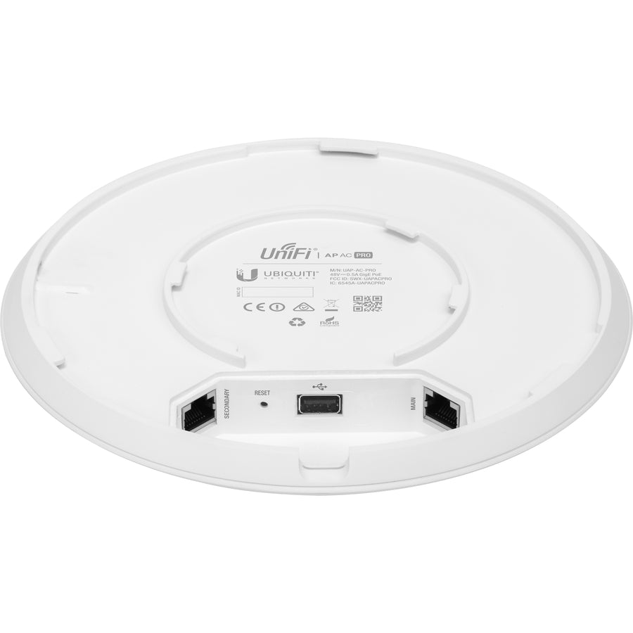 Ubiquiti UniFi UAP-AC-PRO IEEE 802.11ac 1300Mbit/s Wireless Access Point - Power Supply (Not Included) UAP-AC-PRO-5-US