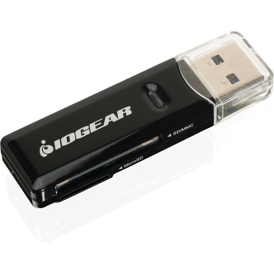 IOGEAR Compact USB 3.0 SDXC/MicroSDXC Card Reader/Writer GFR305SD