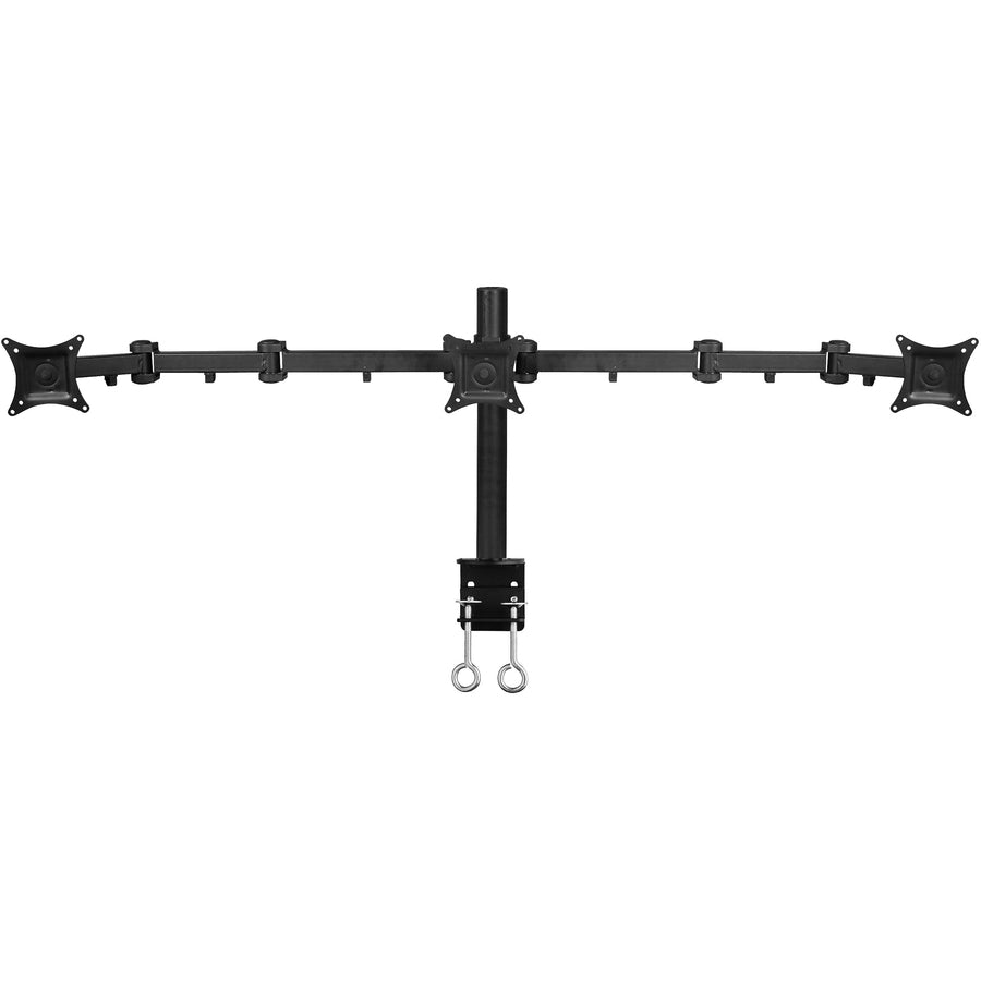 SIIG Articulating Triple Monitor Desk Mount - 13" to 27" CE-MT0R12-S3