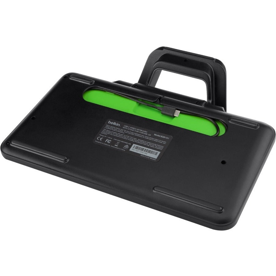 Belkin Wired Tablet Keyboard with Stand with USB-C™ Connector B2B191