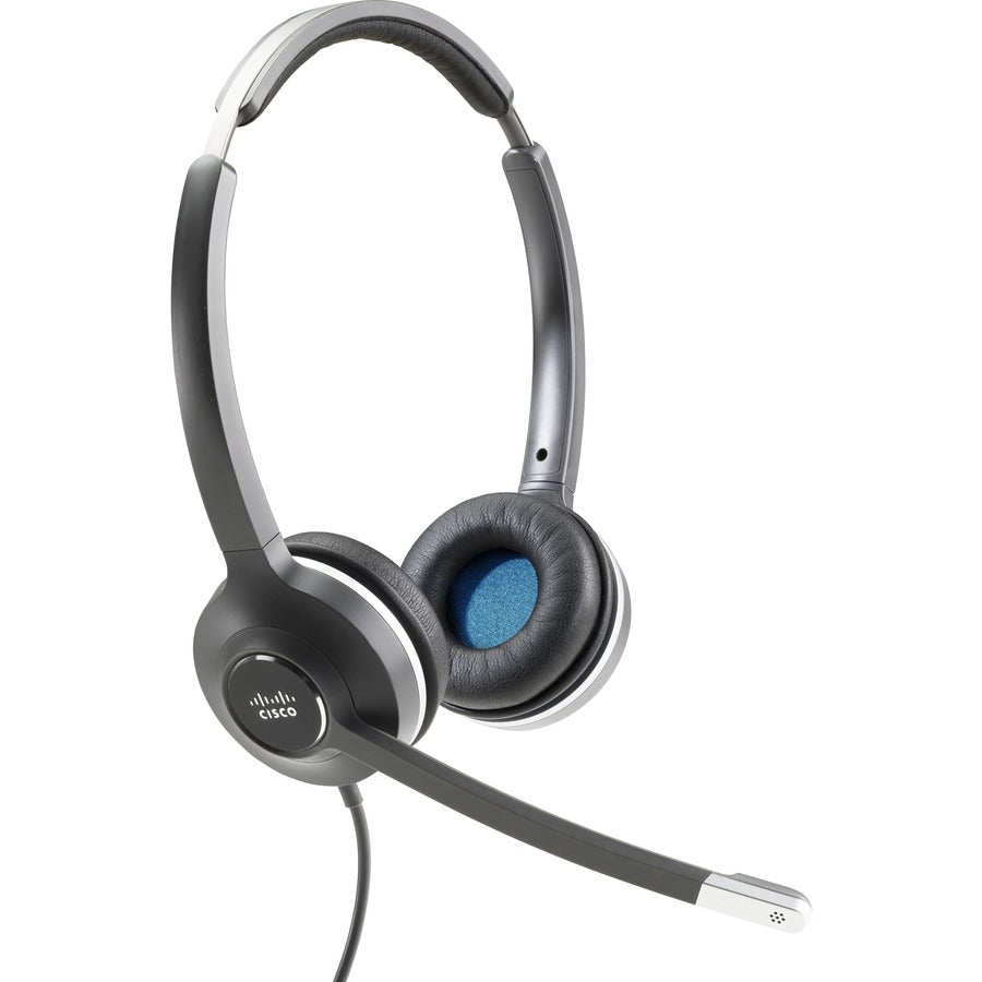 Cisco Headset 532 (Wired Dual with Quick Disconnect coiled RJ Headset Cable) CP-HS-W-532-RJ=