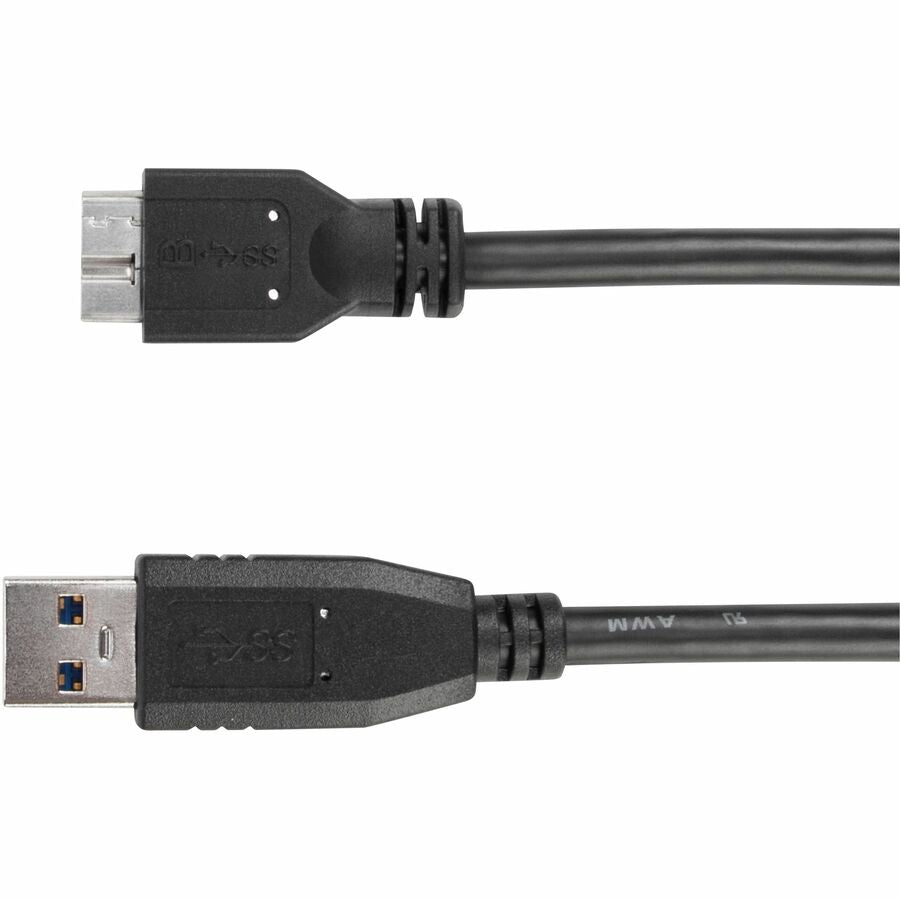 Targus 1M USB-A Male to micro USB-B Male Cable ACC1004USZ