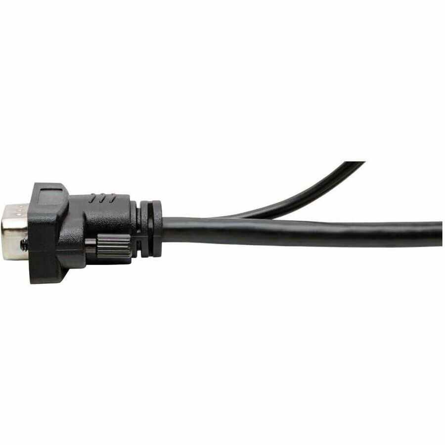 Eaton Tripp Lite Series HDMI to VGA + Audio Active Adapter Cable (HDMI to Low-Profile HD15 + 3.5 mm M/M), 15 ft. (4.6 m) P566-015-VGA-A