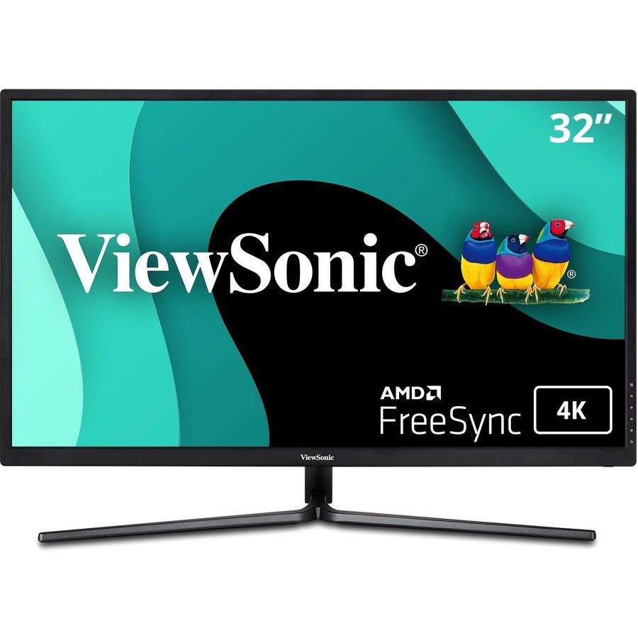 ViewSonic VX3211-4K-MHD 32 Inch 4K UHD Monitor with 99% sRGB Color Coverage, HDR10, FreeSync, HDMI, DisplayPort VX3211-4K-MHD