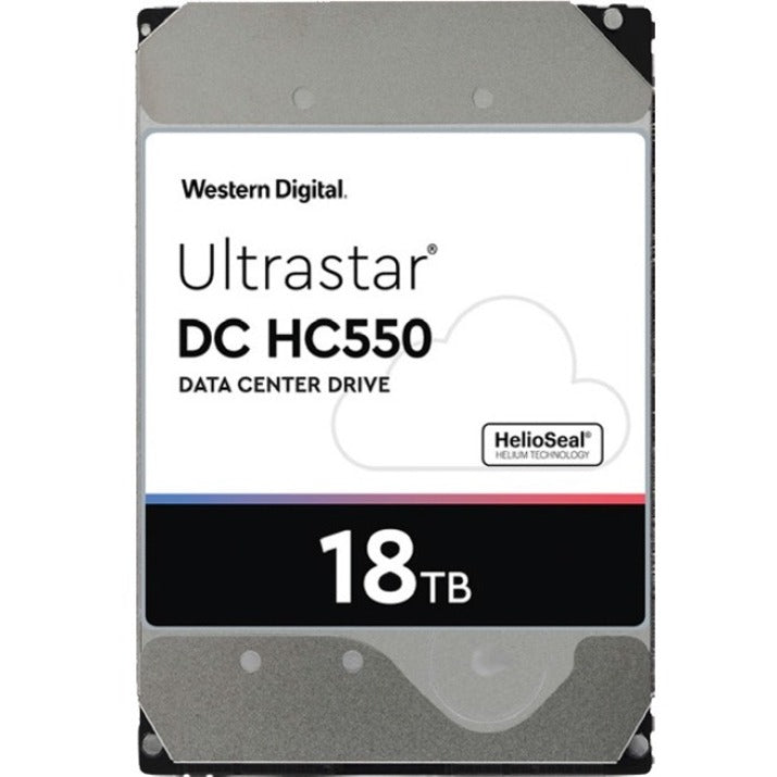 Western Digital Ultrastar DC HC550 18 TB Hard Drive - 3.5" Internal - SAS (12Gb/s SAS) 0F38353