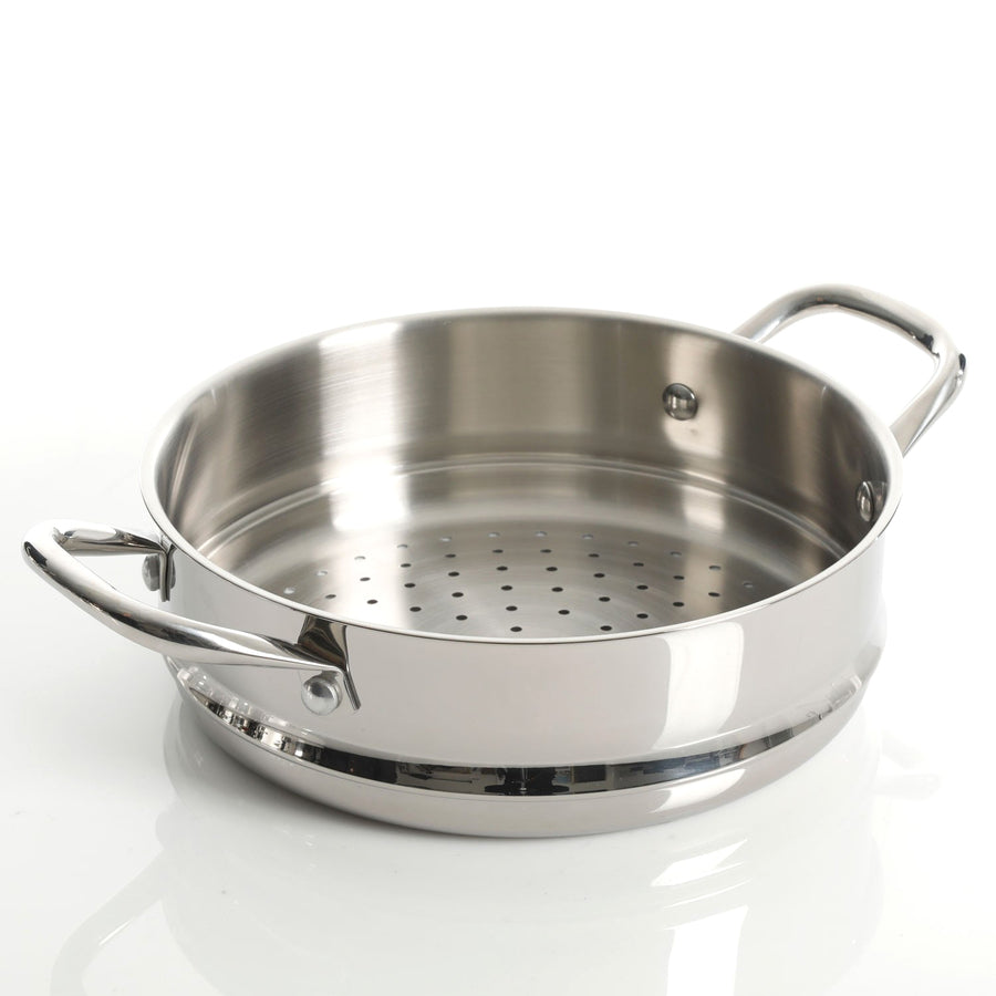 Gibson Devon 10 Piece Cookware Set, Stainless Steel 126379.10