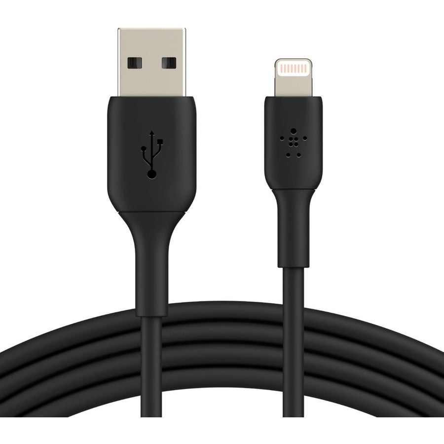 Belkin BoostCharge Lightning to USB-A Cable (1 meter / 3.3 foot, Black) CAA001BT1MBK