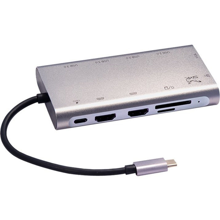 SMK-Link VP6950 USB-C 100W Mini Docking Station with Multi-Stream Triple Video VP6950