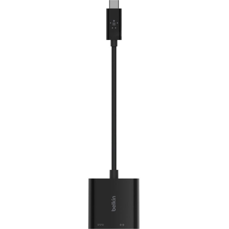 Belkin USB-C to Ethernet + Charge Adapter INC001BK-BL