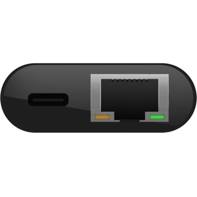 Belkin USB-C to Ethernet + Charge Adapter INC001BK-BL