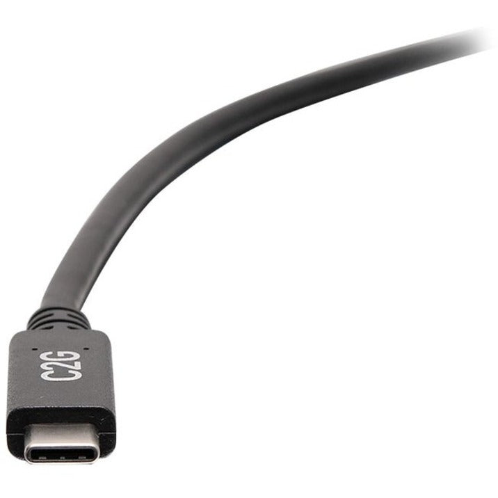 C2G 1ft USB C to USB A Cable - USB C to A Cable - USB 3.2 Gen 1 - 3A, 5Gbps - Black - M/M C2G28875