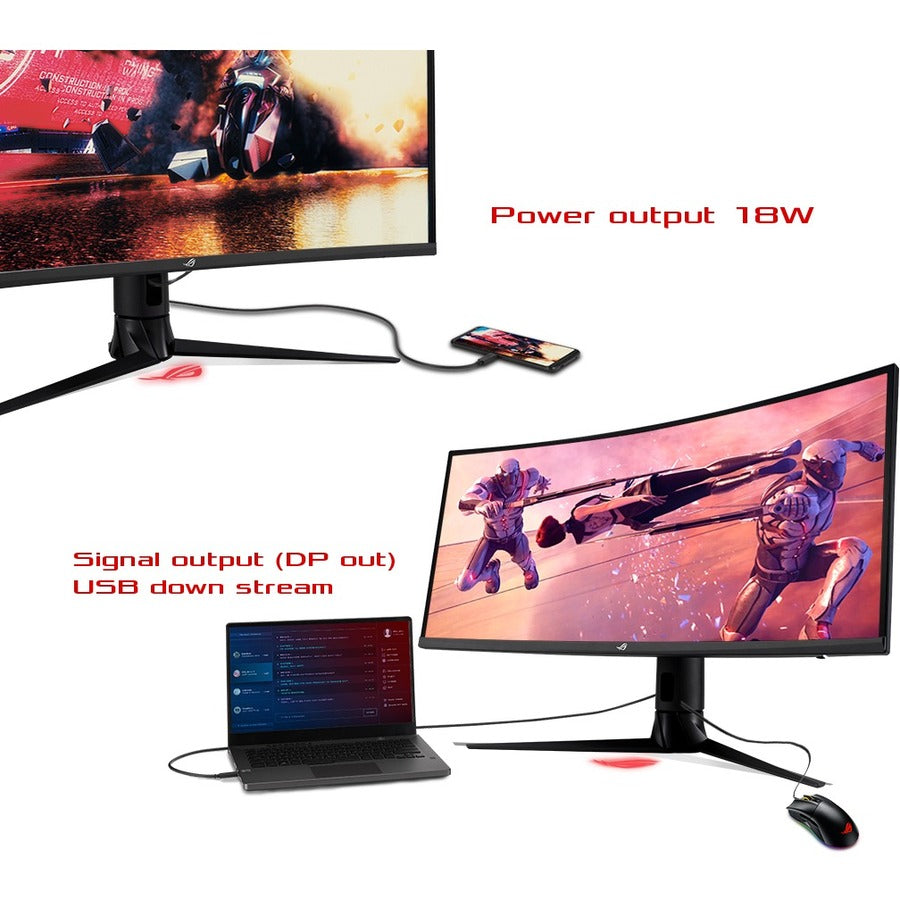 Asus ROG Strix XG349C 34" Class UW-QHD Curved Screen Gaming LCD Monitor - 21:9 XG349C