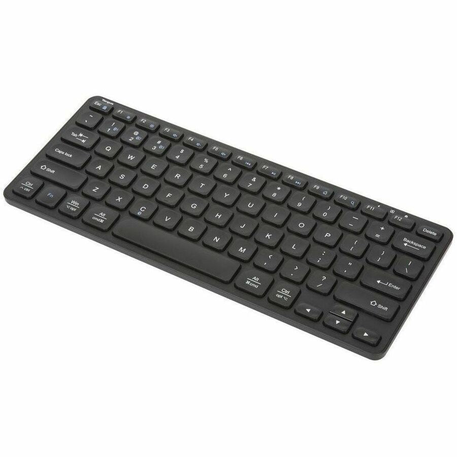 Targus Compact Multi-Device Bluetooth Antimicrobial Keyboard, Black AKB862US