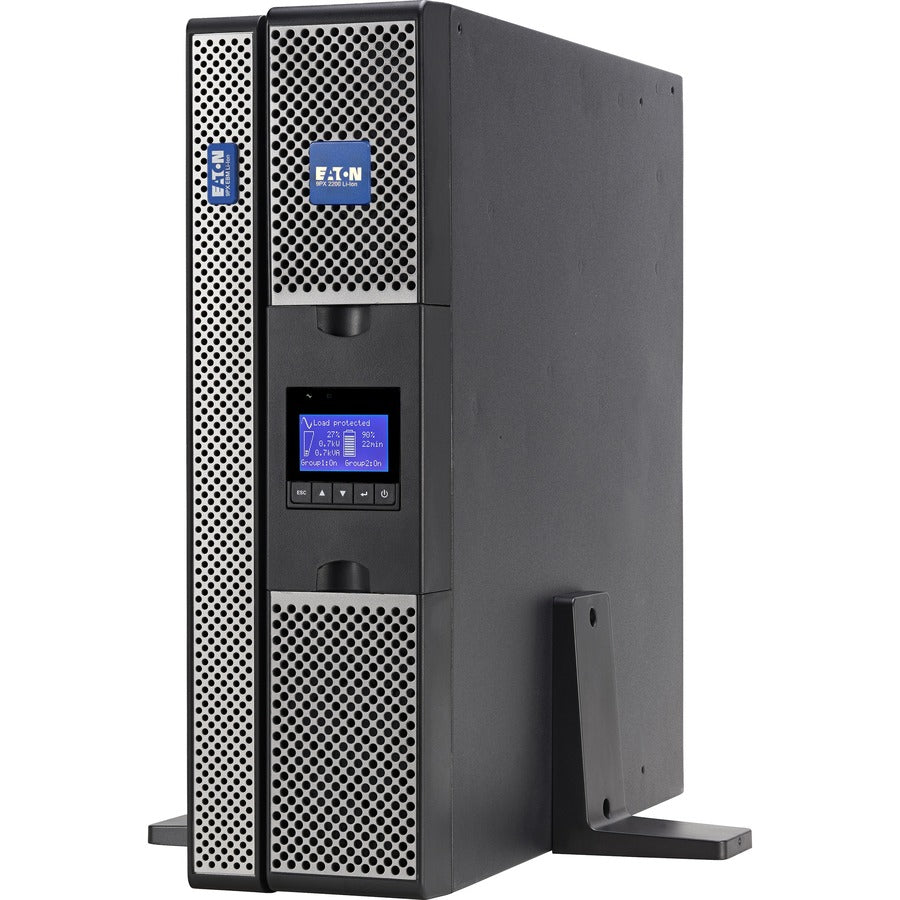 Eaton 9PX 2200VA 2000W 208V Online Double-Conversion UPS - L6-20P, 8 C13, 2 C19 Outlets, Lithium-ion Battery, Cybersecure Network Card Option, 2U Rack/Tower - Battery Backup 9PX2200GRT-L
