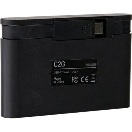 C2G USB C Dock with HDMI, USB, Ethernet, USB C & Power Delivery up to 100W C2G54455