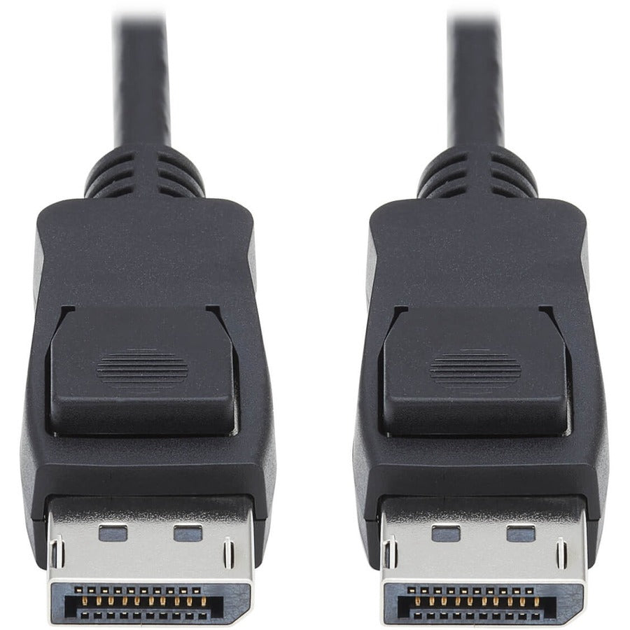 Eaton Tripp Lite Series DisplayPort 1.4 Cable with Latching Connectors, 8K (M/M), Black, 3 ft. (0.9m) P580-003-V4