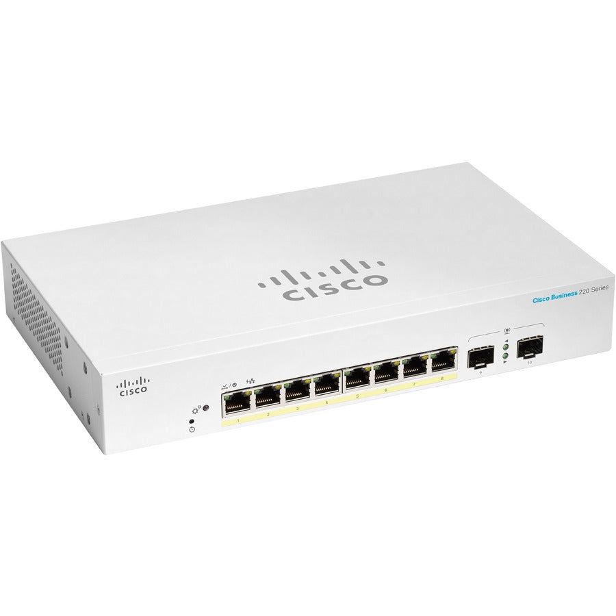 Cisco Business CBS220-8P-E-2G Ethernet Switch CBS220-8P-E-2G-NA
