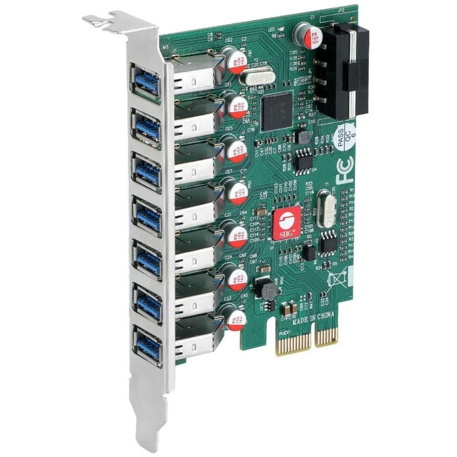 SIIG USB 3.0 7 Port PCIe Host Card - UASP Mode JU-P70211-S1
