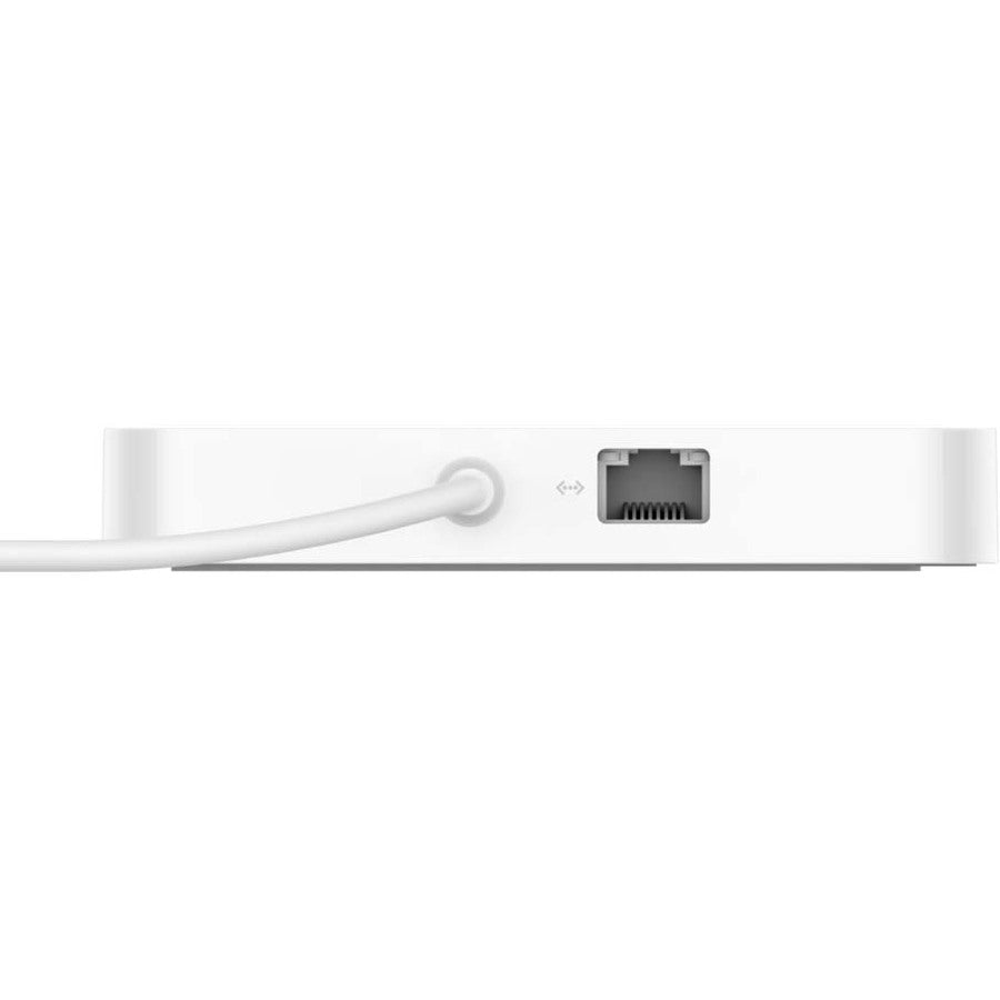 Belkin USB-C 6-in-1 Hub with Mount - USB-C Docking Station with Micro SD Card Reader - Compatible w/ MacBook, Chromebook INC011TTWH