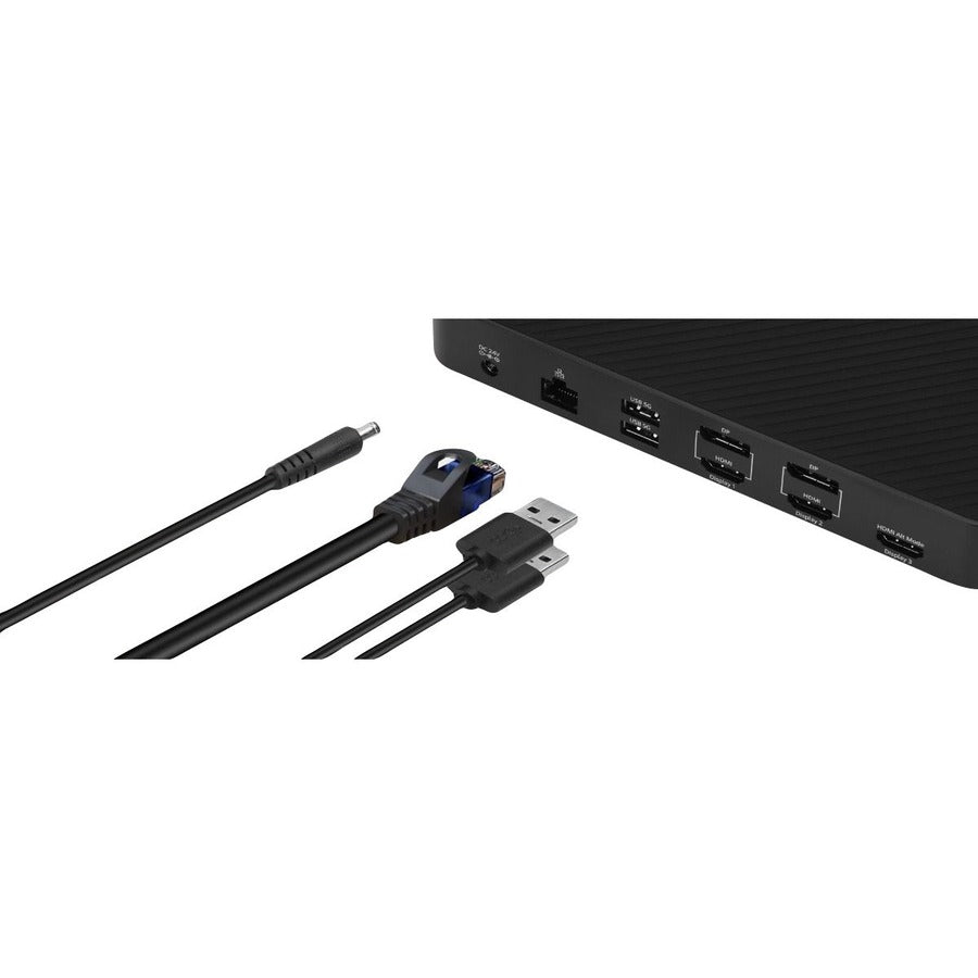 SIIG Triple Hybrid 4K Video Docking Station with PD Charging JU-DK0P11-S1