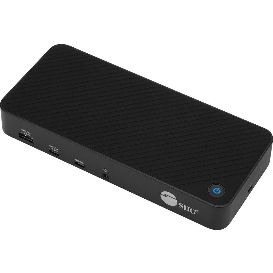 SIIG Triple Hybrid 4K Video Docking Station with PD Charging JU-DK0P11-S1