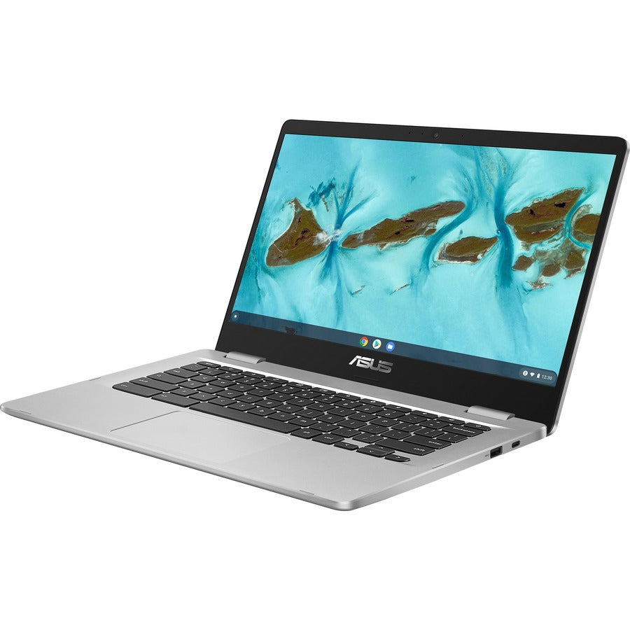 Asus Chromebook C424 C424MA-WH44F 14" Chromebook - Full HD - Intel Celeron N4020 - 4 GB - 64 GB Flash Memory - Silver C424MA-WH44F