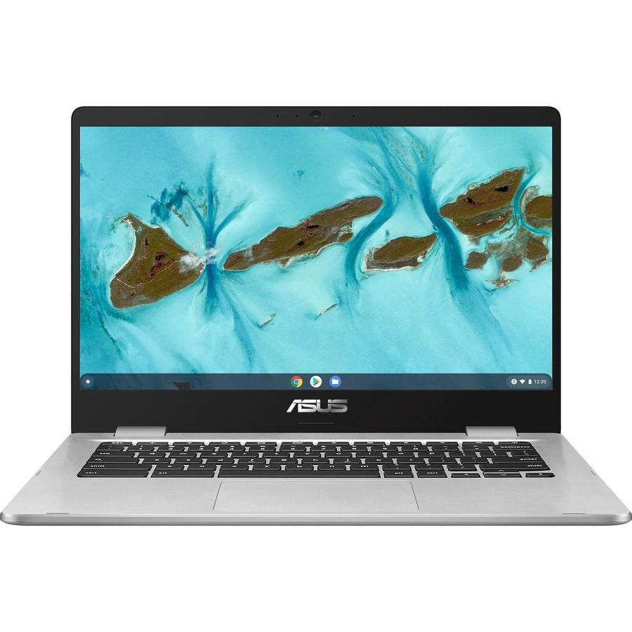Asus Chromebook C424 C424MA-WH44F 14" Chromebook - Full HD - Intel Celeron N4020 - 4 GB - 64 GB Flash Memory - Silver C424MA-WH44F
