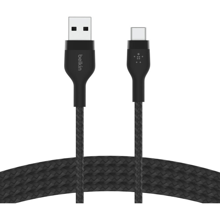 Belkin Boostcharge Pro Flex - USB-C cable - USB-C to USB-A - (1 meter /3.3 foot) CAB010BT1MBK