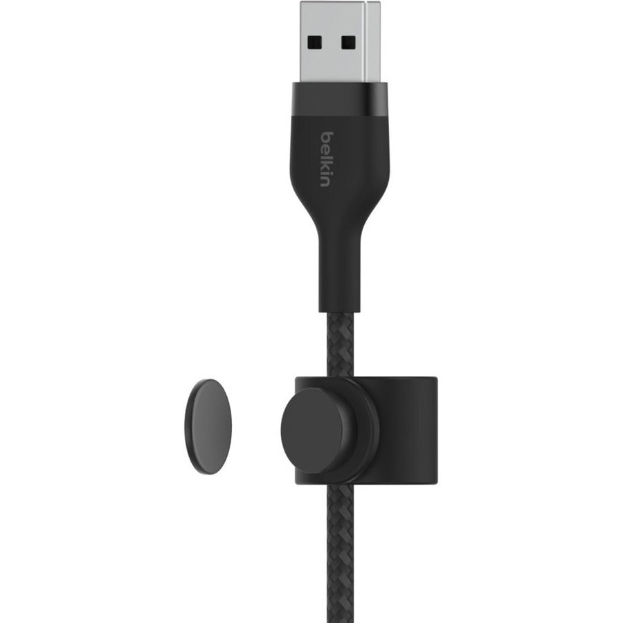 Belkin Boostcharge Pro Flex - USB-C cable - USB-C to USB-A - (1 meter /3.3 foot) CAB010BT1MBK