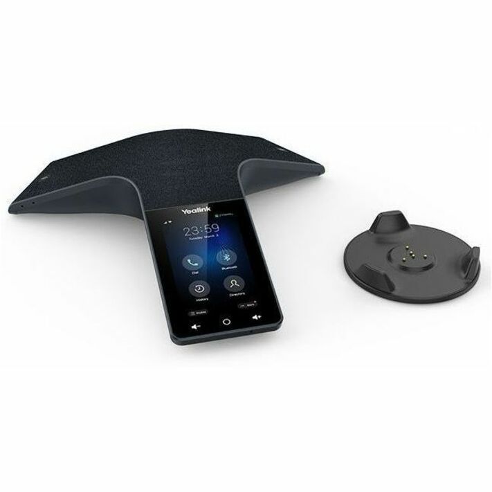 Yealink CP935W IP Conference Station - Corded/Cordless - Wi-Fi, Bluetooth, DECT - Desktop - Black 1304016