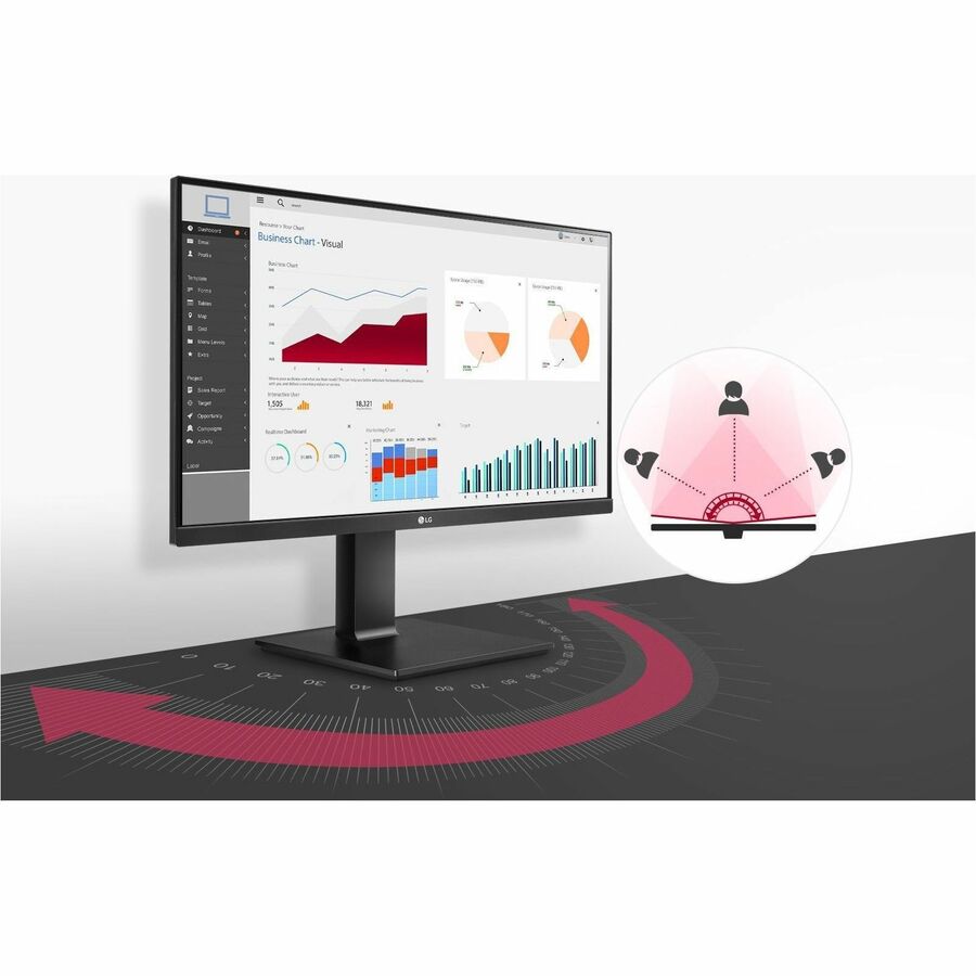 LG 24BP55Q-B 24" Class WQHD LCD Monitor - 16:9 24BP55Q-B