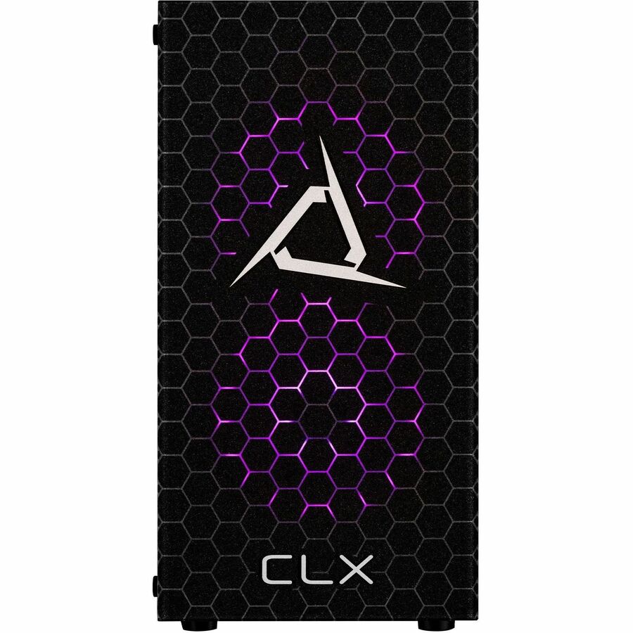 CLX SET TGMSETRTA3503BM Gaming Desktop Computer - AMD Ryzen 7 7700X - 32 GB - 2 TB HDD - 1 TB SSD - Mid-tower - Matte Black TGMSETRTA3503BM
